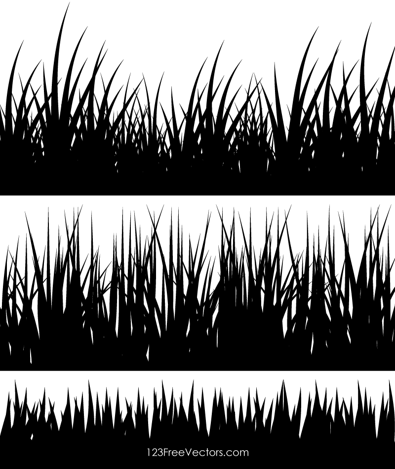 Download Grass Silhouette Free Vector by 123freevectors on DeviantArt