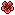 Pixel Flower Bullet - Bright Red