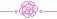 Pixel Rose Divider 2 - Pastel Magenta
