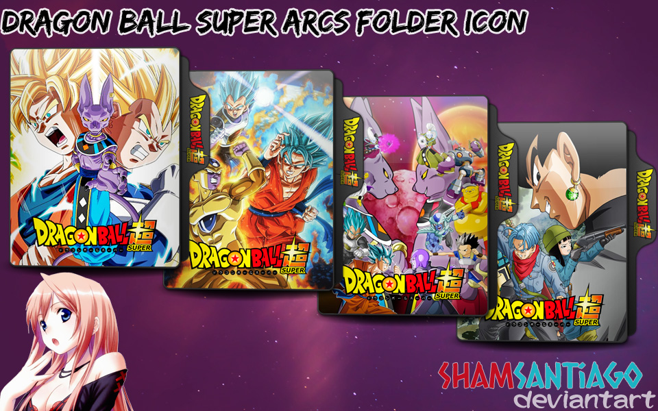 Dragon Ball Super Arcs Folder Icon by ShamSantiago on DeviantArt