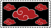 Akatsuki clouds stamp by coraza-de-acero