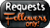 BW Art Status - Requests FOLLOWERS ONLY! by Drache-Lehre