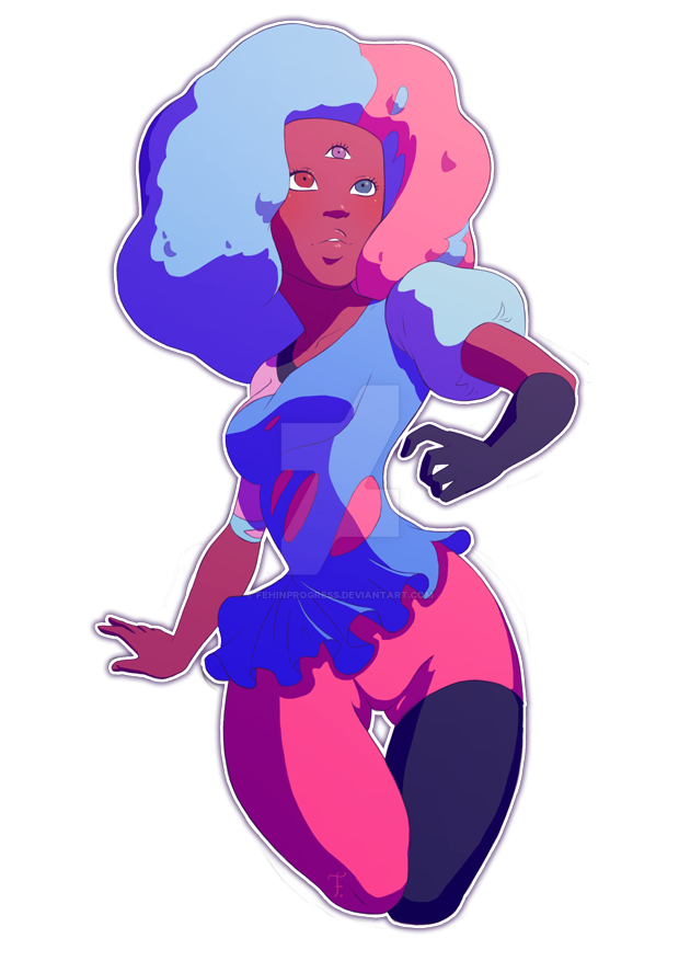 Society6 | inPrint | Youtube Art Channel | Instagram | Fanpage | Tumblr Fanart for the first version ever of garnet, so cool <3 [1/4 SLOTS] Comm...