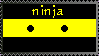 Ninja Stamp by AcidaliaAdrasteia