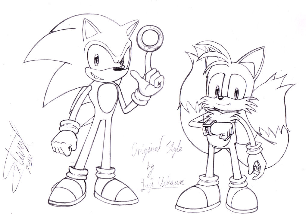 Sketch Sonic And Tails By Xtf 12 On Deviantart