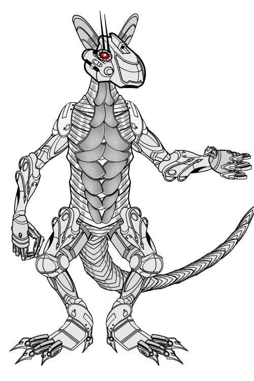 Robot Lizard- Request For ChakatTailswisher by ...