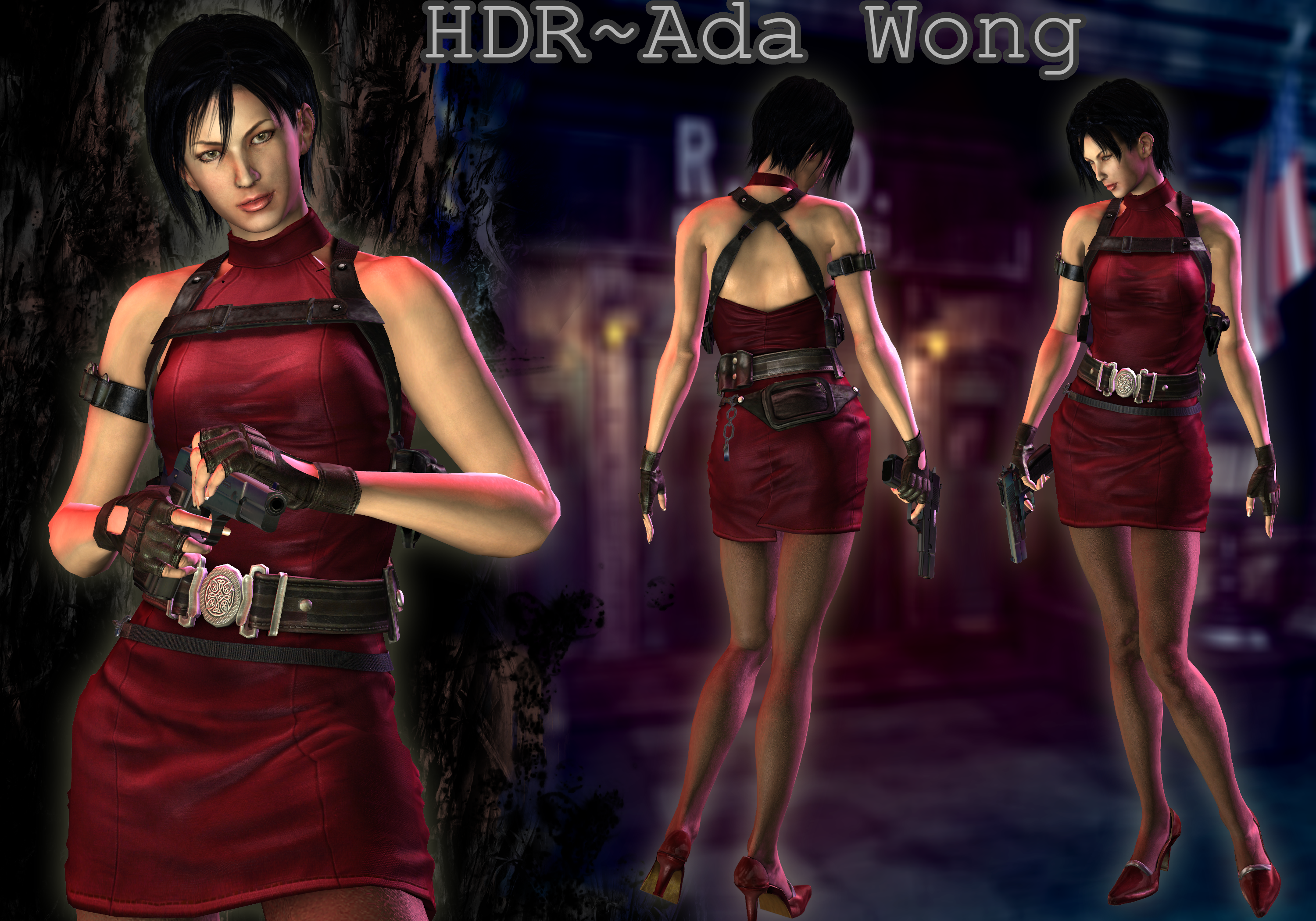 Resident Evil 2 Remake Claire MOD - Beach Girl (Always Wet 