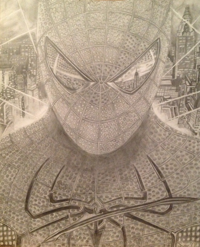SpiderMan pencil drawing by Lightningflickr on DeviantArt