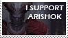 STAMP: I support Arishok by christophernicol