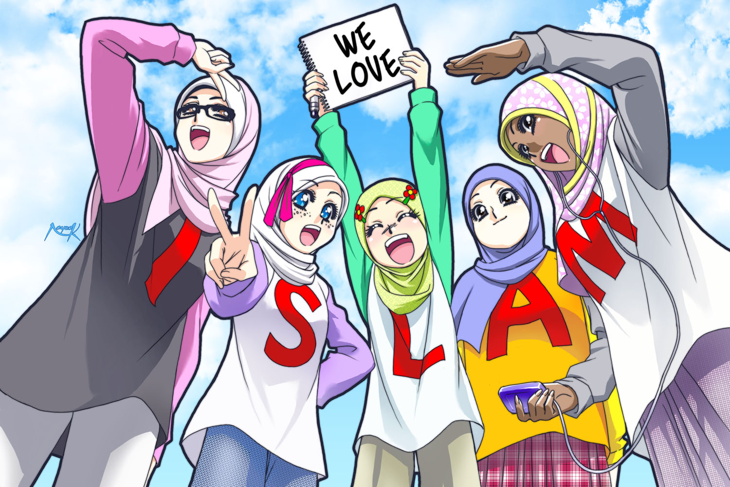 We Love ISLAM 1 By Nayzak On DeviantArt