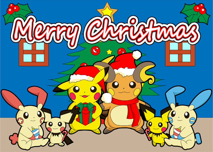 Risultati immagini per pokemon christmas