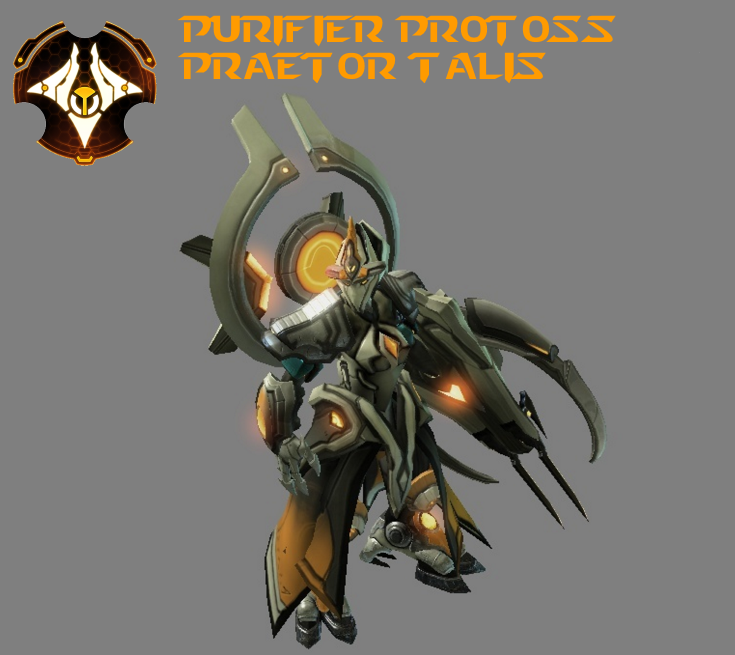StarCraft 2 - Purifier Protoss Praetor Talis (V2) by HammerTheTank