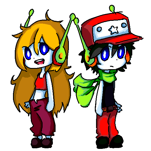 Cave Story  Quote and Curly Brace Sprites by 
