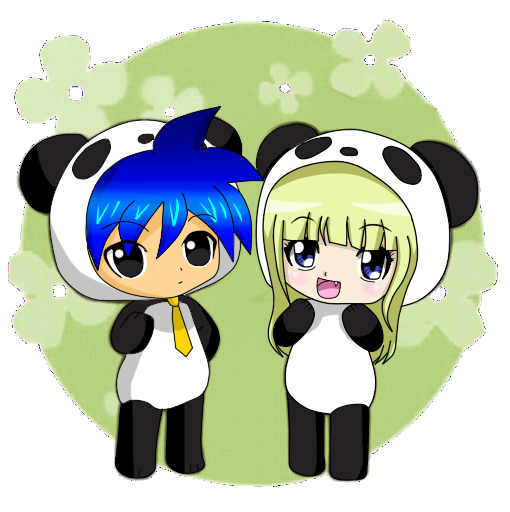 Panda Buddies - P.C. w/ Haruka by Kyohei47 on DeviantArt