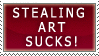 Art Theft Stamp - DeMaulwurfn by Art-Fuzz
