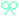 Bow - Aqua  F2U pixel dot