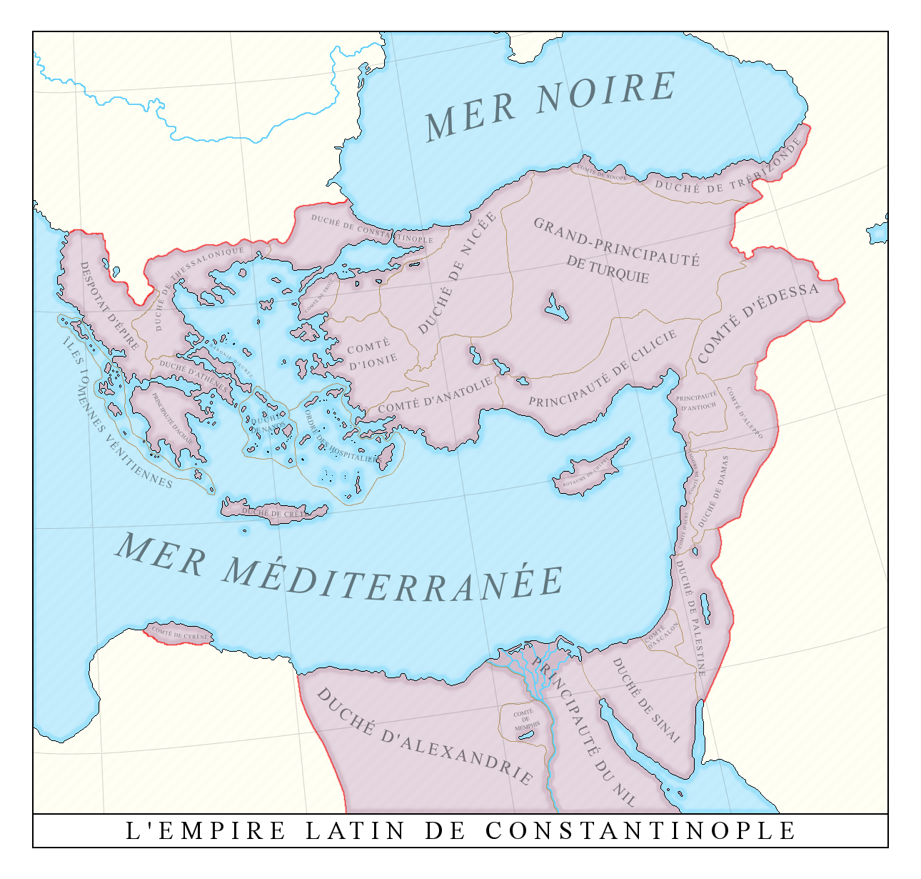 The Latin Empire of Constantinople by xpnck