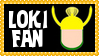 Marvel Comics Loki Fan Stamp by dA--bogeyman