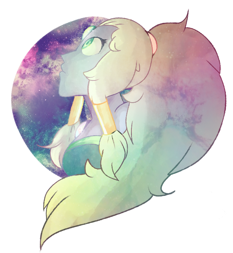 Painted Opal from Steven Universe. uvu