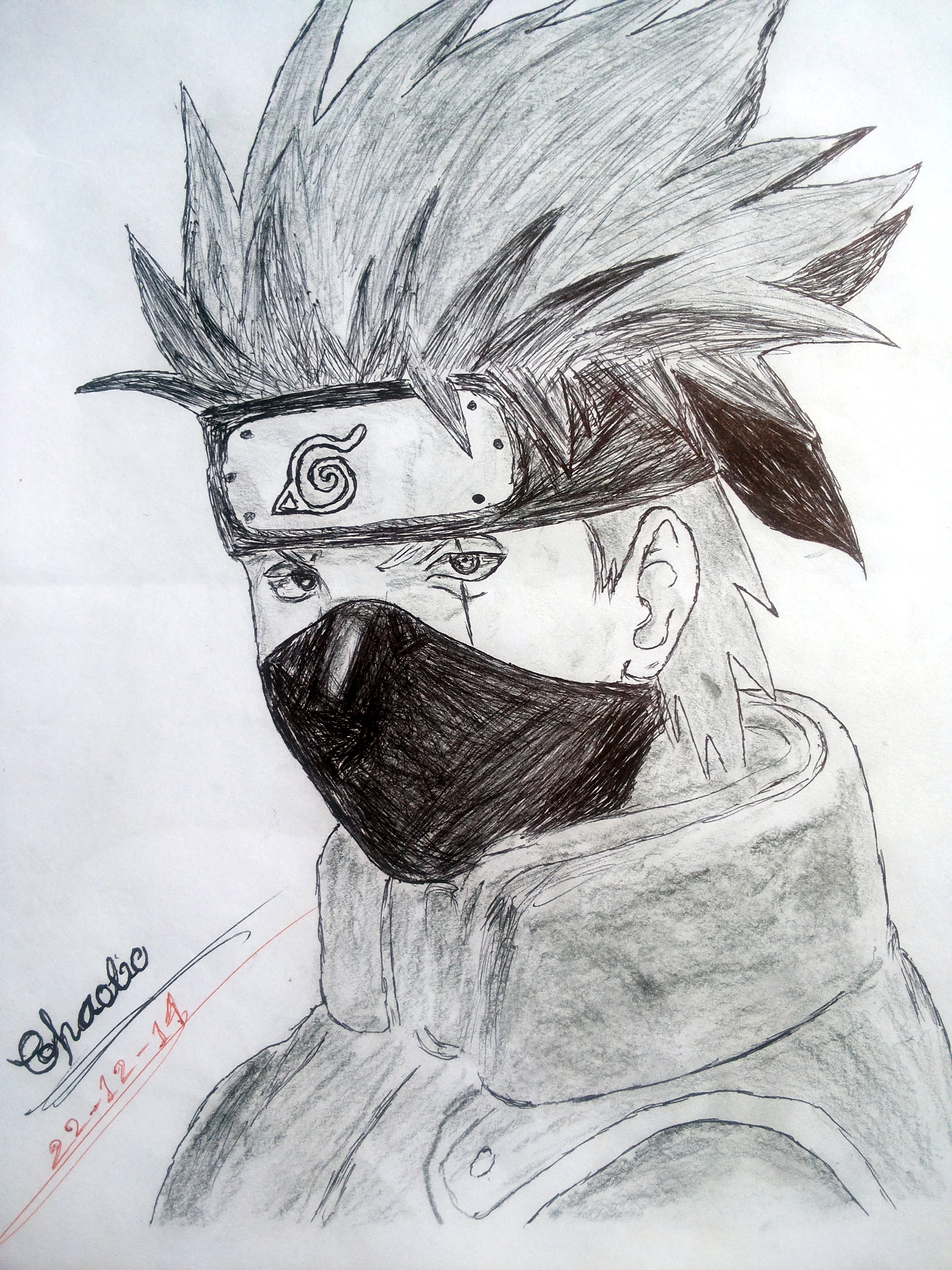 Kakashi by Kyokyogirl on DeviantArt  Kakashi desenho, Naruto e sasuke  desenho, Desenho