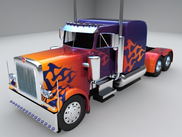 Optimus Prime 3D Model Truck 1 by Optimus467 on DeviantArt