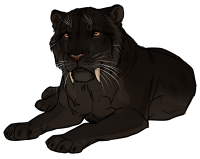 Melanistic Pygmy Cave Lion by TokoTime