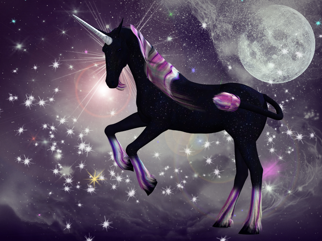 Celestial Unicorn Wallpaper Standard By DaWaterRat On DeviantArt