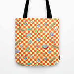 Budgie parrot pattern Tote Bag