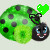 Green Ladybug by cutecolorful