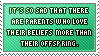 Stamp_Kids over beliefs, parents by Chivi-chivikStampity