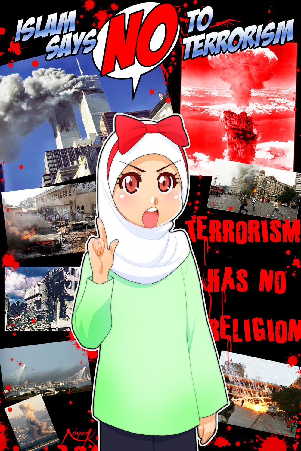No to terrorism 2 by Nayzak on DeviantArt