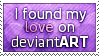 Love on dA Stamp by SparkLum