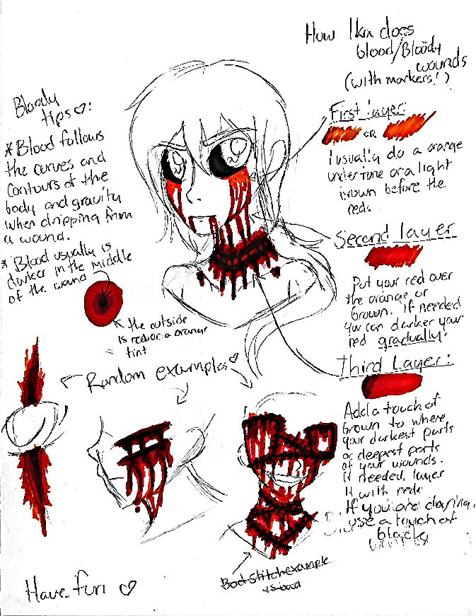 TRADITIONAL TUTORIAL Ika's Blood Tutorial by InvaderIka