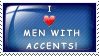 Men with Accents Stamp by Lady-Trevelyan