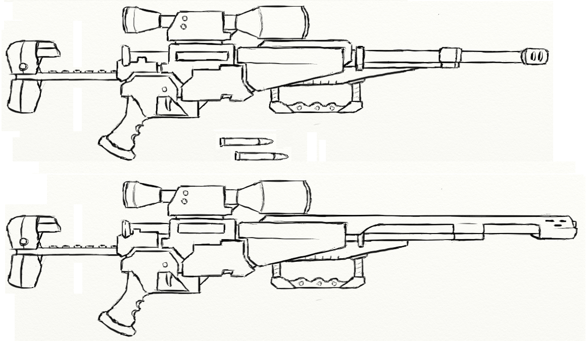 Sniper Rifle by JxAir on DeviantArt
