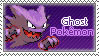 Ghost Pokemon Stamp by creature002