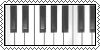 Piano Stamp by raimundo-fangirl