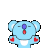 BT21 - KOYA emoticon cute - bt21 koala heart