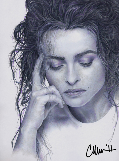 Helena Drawing by Live4ArtInLA
