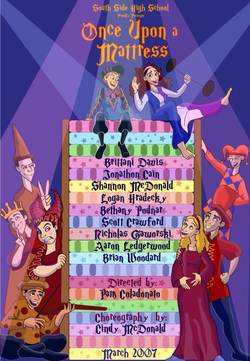Once upon a mattress poster by Lepitot on DeviantArt
