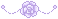 Pixel Rose Divider - Lilac
