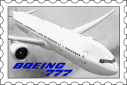 Boeing 777 Stamp by HYPPthe