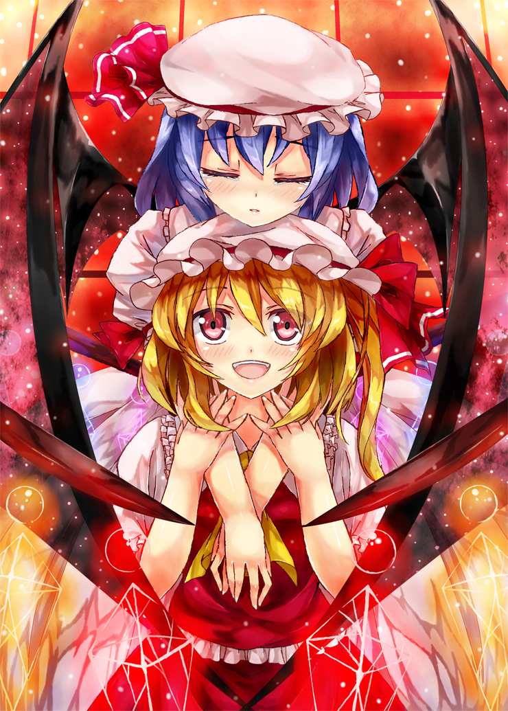 TOUHOU - Remilia and Flandre by 90i on DeviantArt