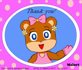 Yumi Thanking by MalortComics785