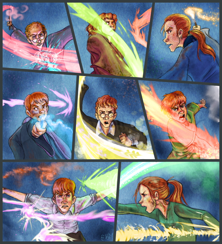 The Fightin' Weasleys by Deisi