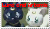 PGSM Luna and Artemis -Stamp- by lunastar