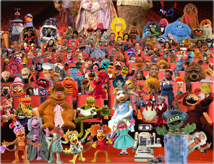 Image result for picture of all the muppets