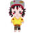 Pixel Sora by Luffy-x-Ryusaki