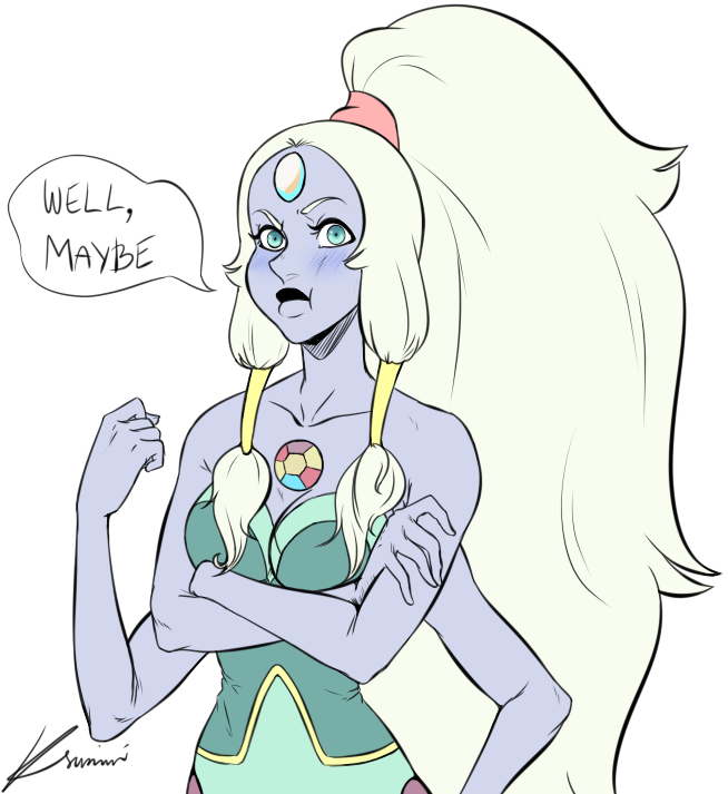 Heh, my titles, as always, are flawless XD This time it's my response to someone on tumblr, they wanted more Opal so I gave her another shot cauz I wasn't fully satisfied with my previous one and h...