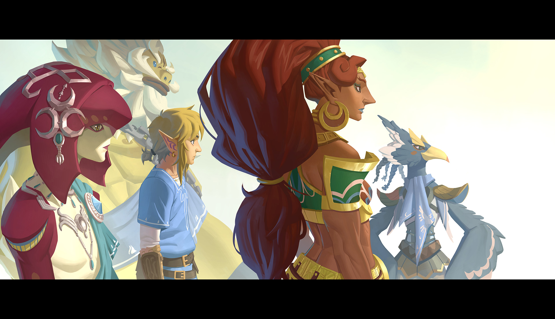 The Legend of Zelda Breath of the Wild Fanart